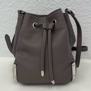 WHBM Taupe Cross Body Bag